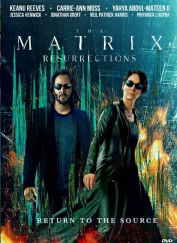 Cover of Matrix: Resurrections DVD