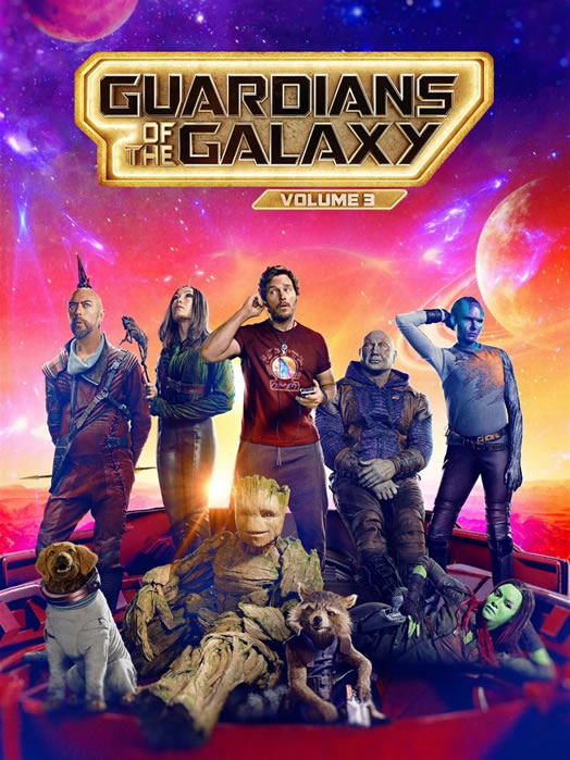 Cover of Guardians of the Galaxy Vol 3 DVD
