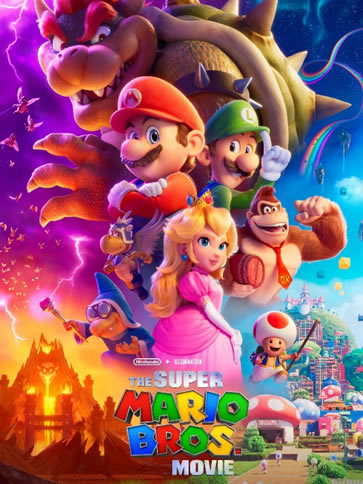 Cover of Super Mario Brothers DVD