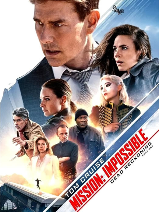 Cover of Mission Impossible Dead Reckoning 1 DVD
