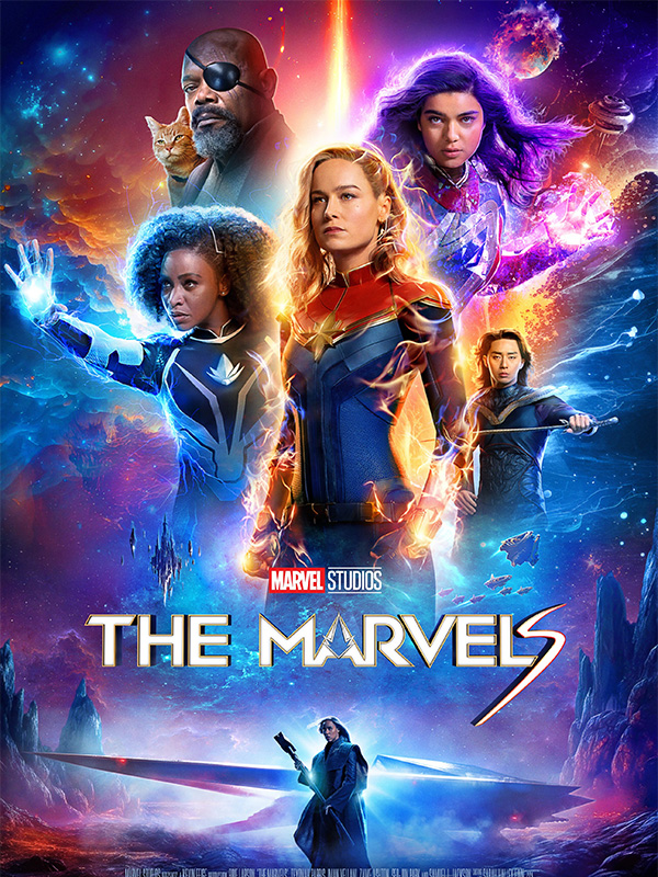 DVD Cover of The Marvels