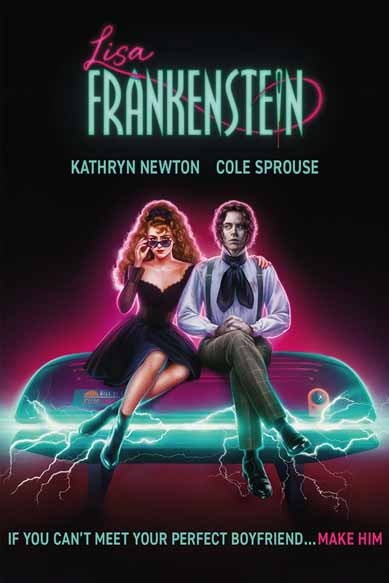 DVD cover of Lisa Frankenstein