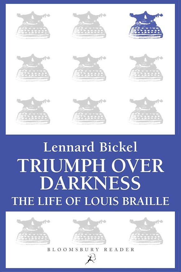 Cover of Triumph over Darkness: The Life of Louis Braille.