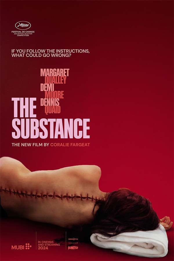 DVD cover of The Substance