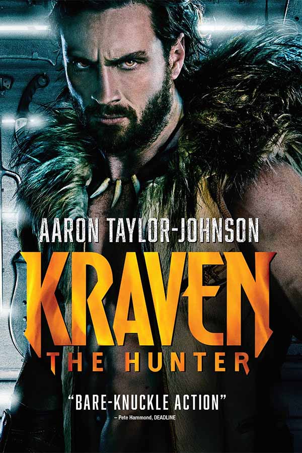 DVD cover of Kraven