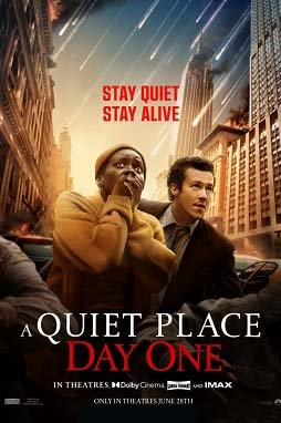 DVD cover of A Quiet Place: Day One