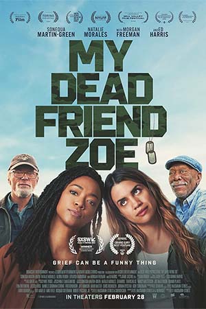 DVD cover of My Dead Friend Zoe.