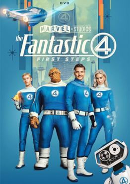 DVD cover of The Fantastic Four: First Steps.
