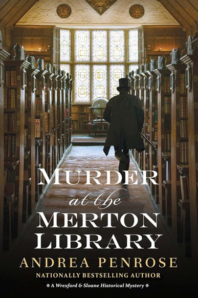 Cover of Murder at the Merton Library.