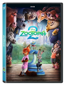 DVD cover of Zootopia 2.