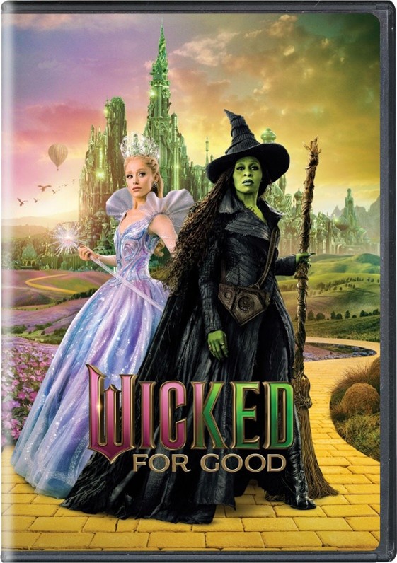 DVD cover of Wicked: For Good.