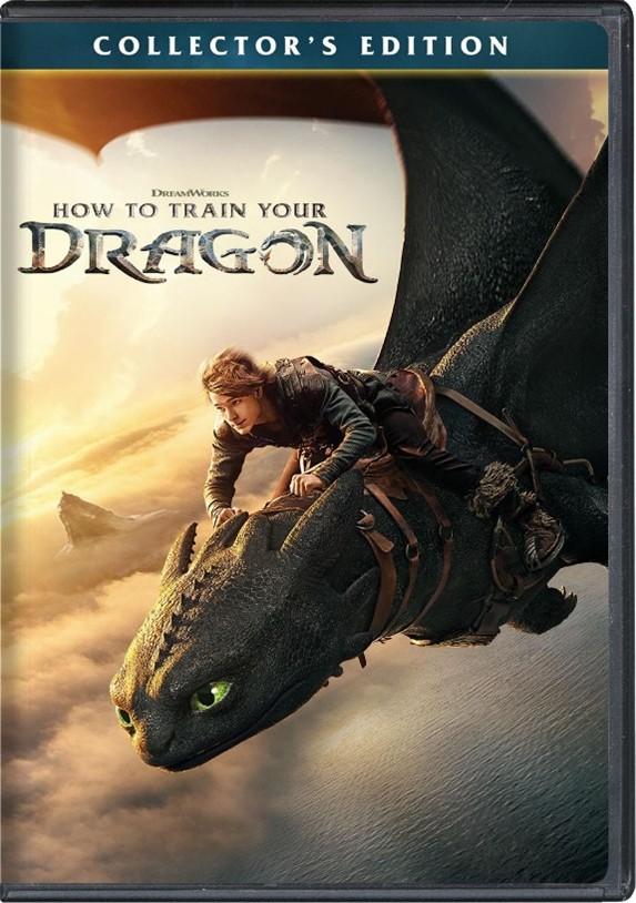 DVD cover of How to Train Your Dragon