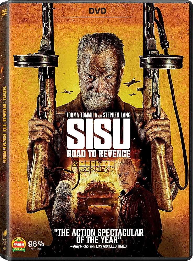 DV cover of Sisu: Road to Revenge.