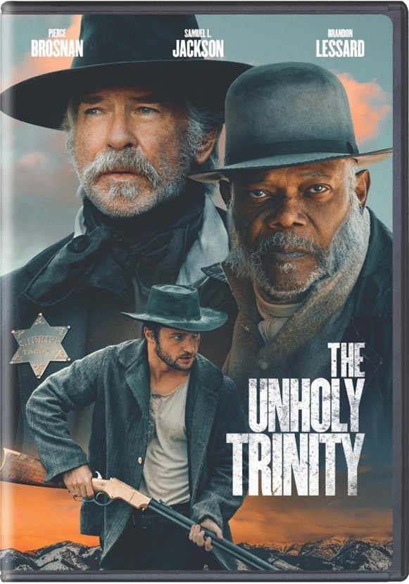 DVD cover of The Unholy Trinity.