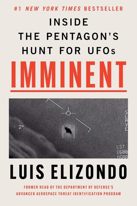 Cover of Imminent: inside the Pentagon's hunt for UFOs.